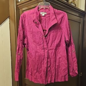 Coldwater Creek Womens (18) Fuchsia Jacket